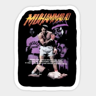 Muhammad Ali The Greatest Sticker